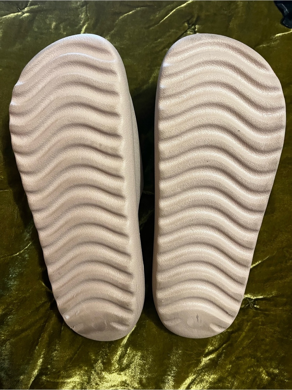 adidas Women’s Slide Sandals — Beige - Picture 2 of 4